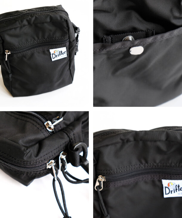 (ドリフター) Drifter ウォークポケット WALK POCKET ミニショルダーバッグ 斜め掛け オーガナイザー バッグインバッグ DFV1220