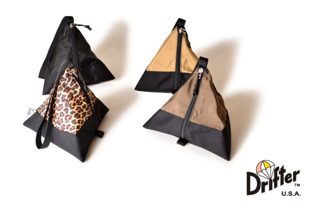 (ドリフター) Drifter テトラポーチ トライアングル型ポーチ TETRA POUCH DFV1230