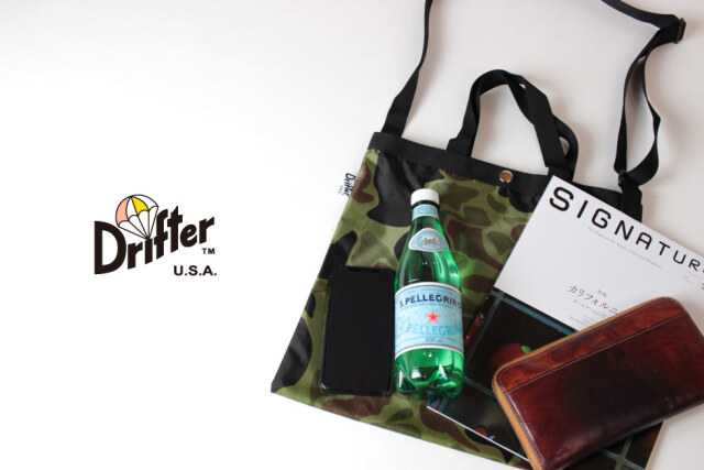 (ドリフター) Drifter エレメンタリートートバッグ ショルダーバッグ 2way メッシュバッグ ELEMENTARY TOTE DFV1615