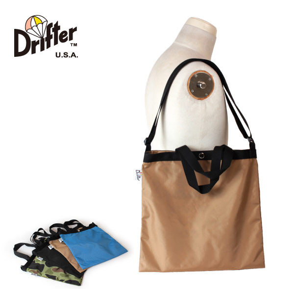 (ドリフター) Drifter エレメンタリートートバッグ ショルダーバッグ 2way メッシュバッグ ELEMENTARY TOTE DFV1615