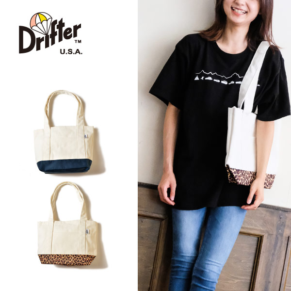 (ドリフター) Drifter キャンバストートバッグ Mサイズ CANVAS TOTE M 10L DFV3660