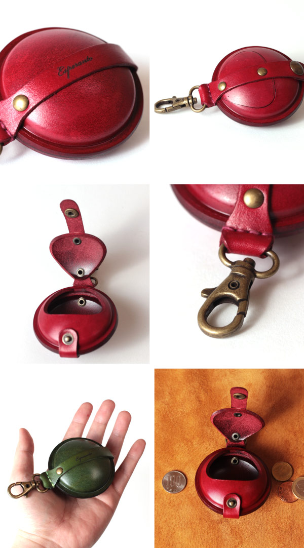 (エスペラント) esperanto [Mサイズ] コインケース 携帯灰皿 マルチケース イングランドサドルレザー