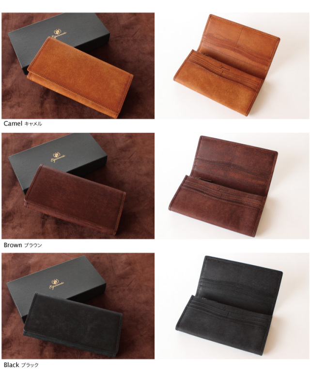 20%OFFクーポン対象 エスペラント esperanto メンズ レディース プエブロレザーロングウォレット 長財布 イタリアレザー PUEBLO LEATHER ギフトラッピング無料