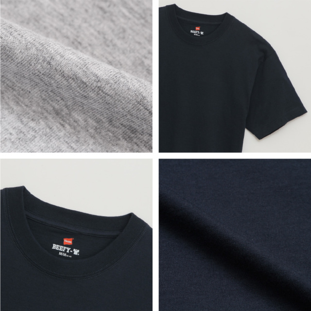 (ヘインズ) Hanes 【2枚組】2P BEEFY-T Tシャツ ビーフィーT H5180-2 メンズ レディース