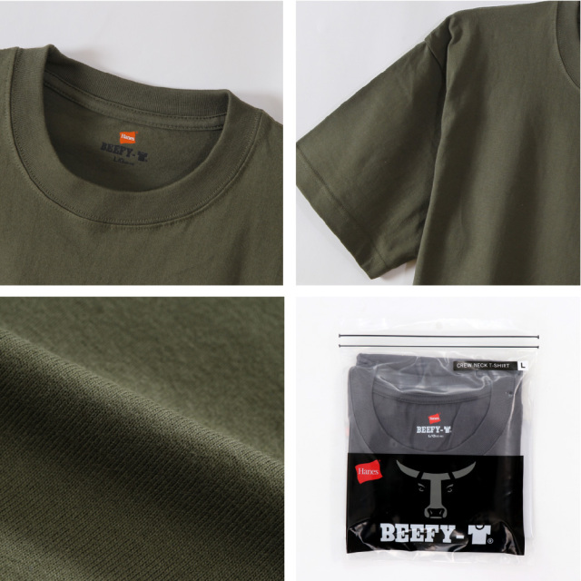 (ヘインズ) Hanes Tシャツ 半袖 BEEFY-T Tシャツ H5180 メンズ レディース