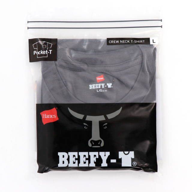 (ヘインズ) Hanes ポケットTシャツ 半袖 BEEFY-T ビーフィーT H5190 メンズ レディース