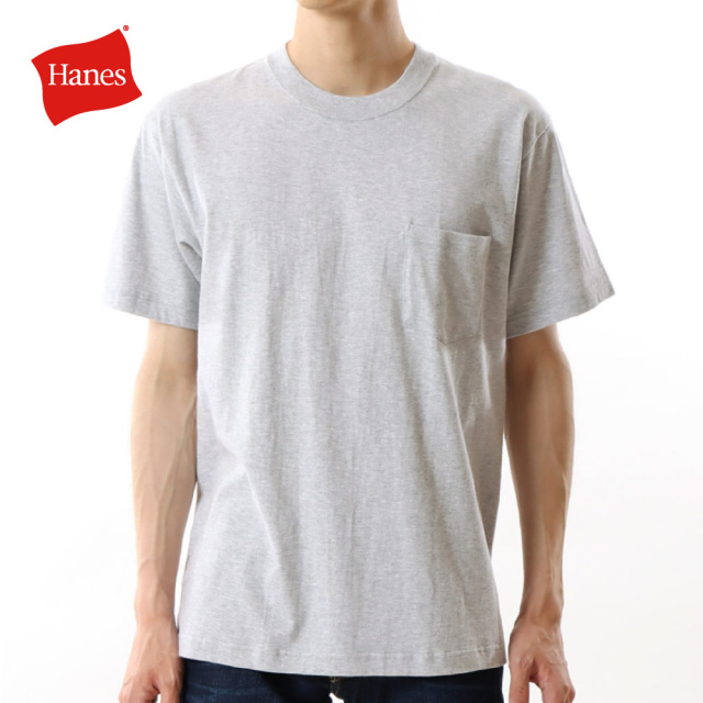 (ヘインズ) Hanes ポケットTシャツ 半袖 BEEFY-T ビーフィーT H5190 メンズ レディース