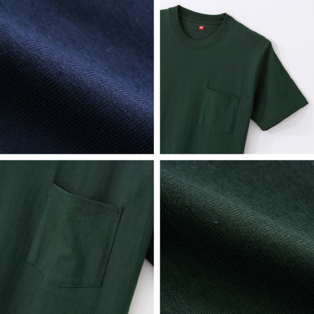 (ヘインズ) Hanes ポケットTシャツ 半袖 BEEFY-T ビーフィーT H5190 メンズ レディース