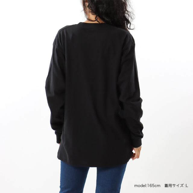 (ヘインズ) Hanes ポケットTシャツ 長袖 ロンT BEEFY-T ビーフィーT ロングスリーブ H5196 メンズ レディース