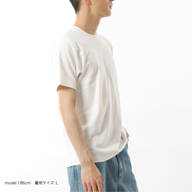 (ヘインズ) Hanes SHIRO 半袖 クルーネックTシャツ HM1-X201 メンズ レディース