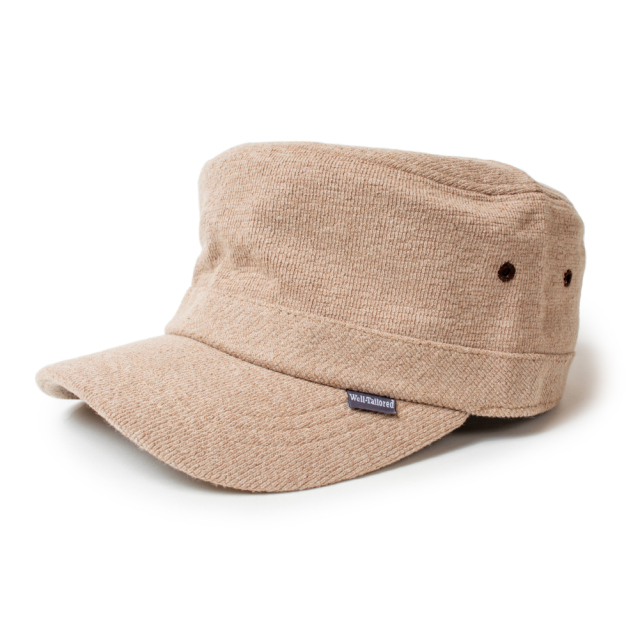 (ウェルテイラード) Well-Tailored パイルワークキャップ 帽子 ワークキャップ パイル素材 帽子 綿 コットン メンズ レディース KKC120
