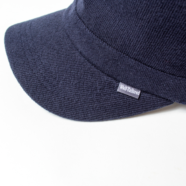 (ウェルテイラード) Well-Tailored パイルワークキャップ 帽子 ワークキャップ パイル素材 帽子 綿 コットン メンズ レディース KKC120