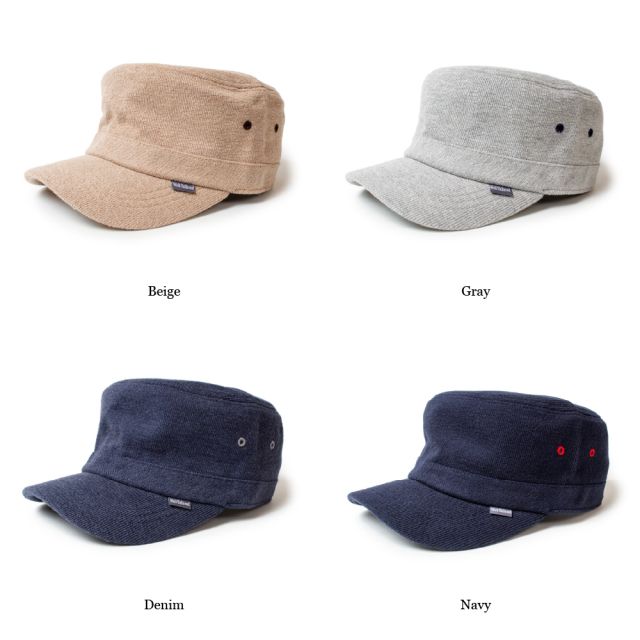 (ウェルテイラード) Well-Tailored パイルワークキャップ 帽子 ワークキャップ パイル素材 帽子 綿 コットン メンズ レディース KKC120