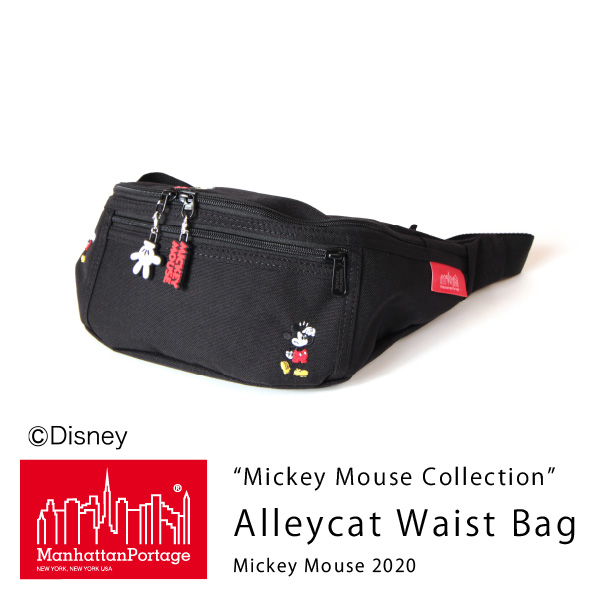 Manhattan Portage マンハッタンポーテージ Mickey Mouse Collection ウエストポーチ ウエストバッグ Alleycat Waist Bag Mickey Mouse Mp1101mic