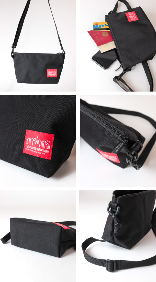 (マンハッタンポーテージ) Manhattan Portage 2WAY ミニショルダーバッグ ミニポーチ バッグインバッグ Zuccotti Clutch MP6020
