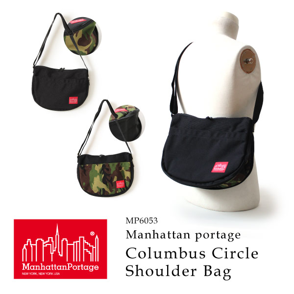(マンハッタンポーテージ) Manhattan Portage ショルダーバッグ 斜めがけバッグ Columbus Circle Shoulder Bag