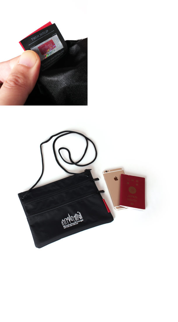 (マンハッタンポーテージ) Manhattan Portage Triple Zipper Pouch(L) MPTZPL