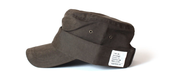 (クオーターギャラリー) QUARTER GALLERY ミリタリーワークキャップ 大きいサイズ 帽子 F[59cm] XL[62cm]