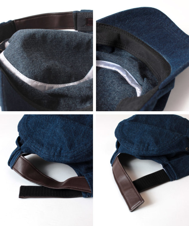 (クオーターギャラリー) QUARTER GALLERY デニムワークキャップ 大きいサイズ 帽子 F[59cm] XL[62cm] ANAGRAM アナグラム