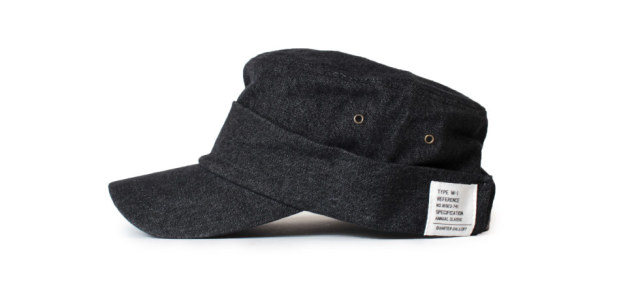 (クオーターギャラリー) QUARTER GALLERY デニムワークキャップ 大きいサイズ 帽子 F[59cm] XL[62cm] ANAGRAM アナグラム