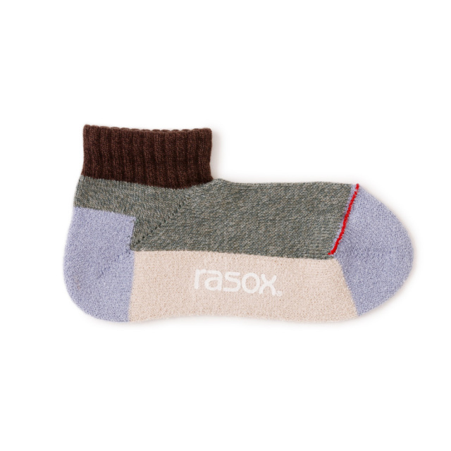 (ラソックス) rasox 靴下 ソックス スポーツ・ロウ L字型 アンクル丈 ショート丈 SP151AN20