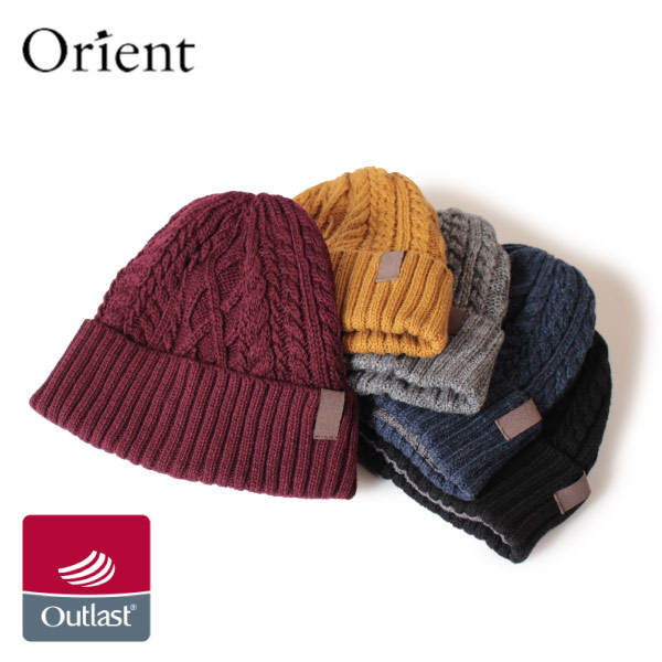 Orient オリエント ケーブルニット ニットキャップ ニット帽 BOB CAP