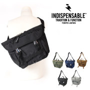 (インディスペンサブル) INDISPENSABLE ショルダーバッグ 斜めがけ メッセンジャーバッグ 14L IDP SHOULDER BAG LOITER