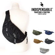 (インディスペンサブル) INDISPENSABLE ウエストバッグ ウエストポーチ ヒップバッグ 斜めがけ 3L IDP WAIST BAG ATTACH