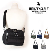 (インディスペンサブル) INDISPENSABLE ミニショルダーバッグ 斜めがけ 4L IDP MINI SHOULDER BAG DINKY