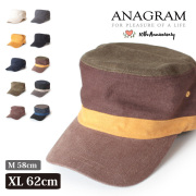 (アナグラム) ANAGRAM ダック ワークキャップ 大きいサイズ 帽子 ゴルフ F58cm XL62cm メンズ レディース ユニセックス