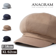 (アナグラム) ANAGRAM スウェットキャスケット ハンチング キャスハンチング メンズ レディース M58cm XL62cm 大きいサイズの帽子