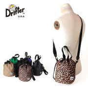 (ドリフター) Drifter ドローストリングポーチ ショルダーバッグ 巾着 2way 手提げ 肩掛け DRAWSTRING POUCH DFV1200