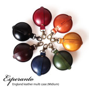 (エスペラント) esperanto [Mサイズ] コインケース 携帯灰皿 マルチケース イングランドサドルレザー