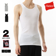 (ヘインズ) Hanes 【2枚組】タンクトップモデル Aシャツ HM2-K701 メンズ マルチパック 2P Pack A-Shirt