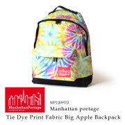 (マンハッタンポーテージ) Manhattan Portage タイダイ リュックサック デイパック Tie Dye Print Fabric Big Apple Backpack