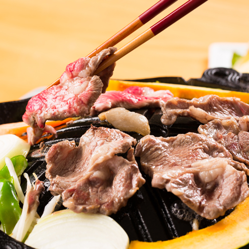 お得なジンギスカンセット（鍋付き）