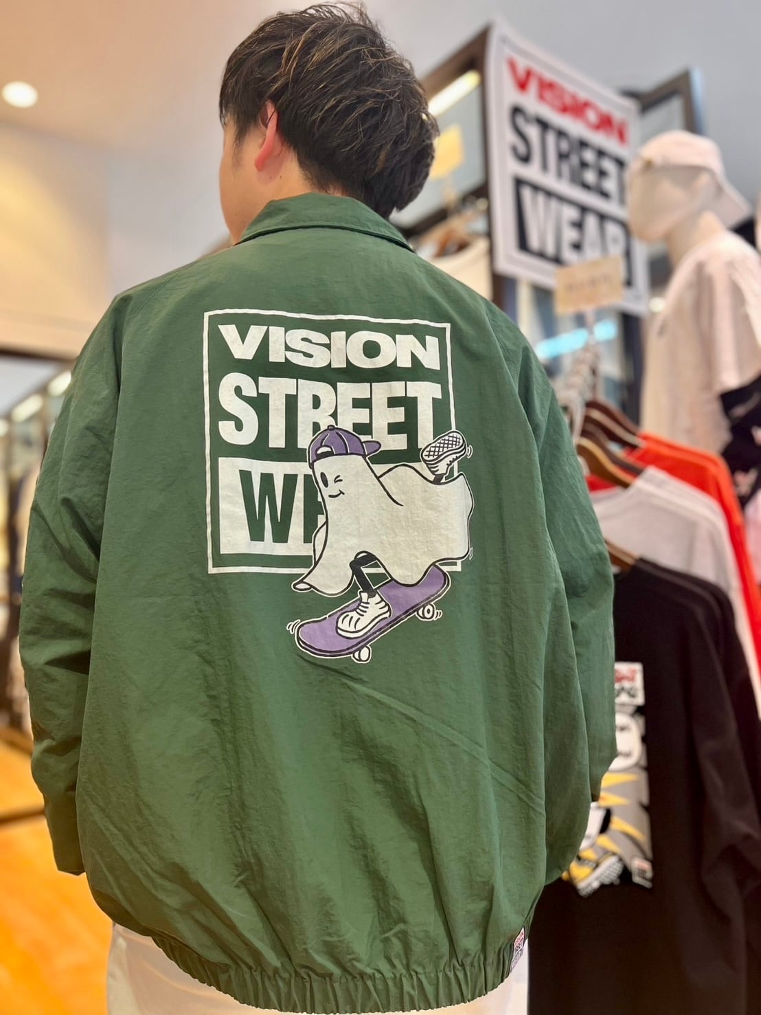 VISION ゴーストナイロンジャケット