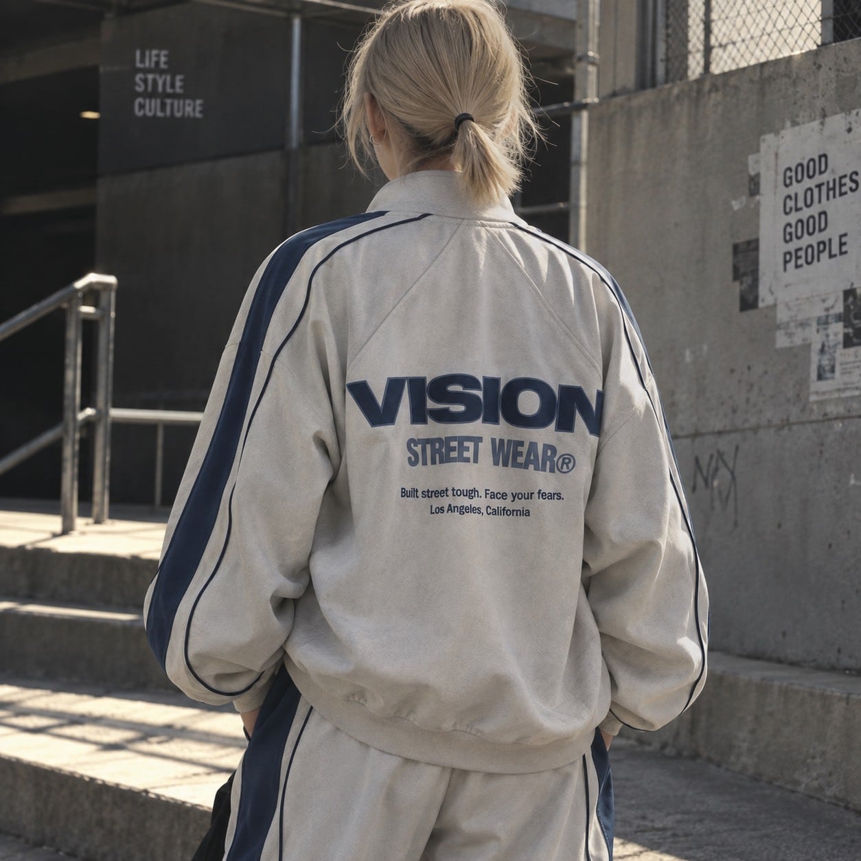 VISION フェイクスエードJKT