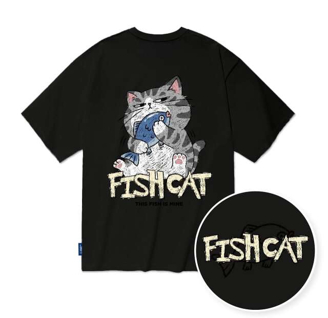 FISH CAT TEE