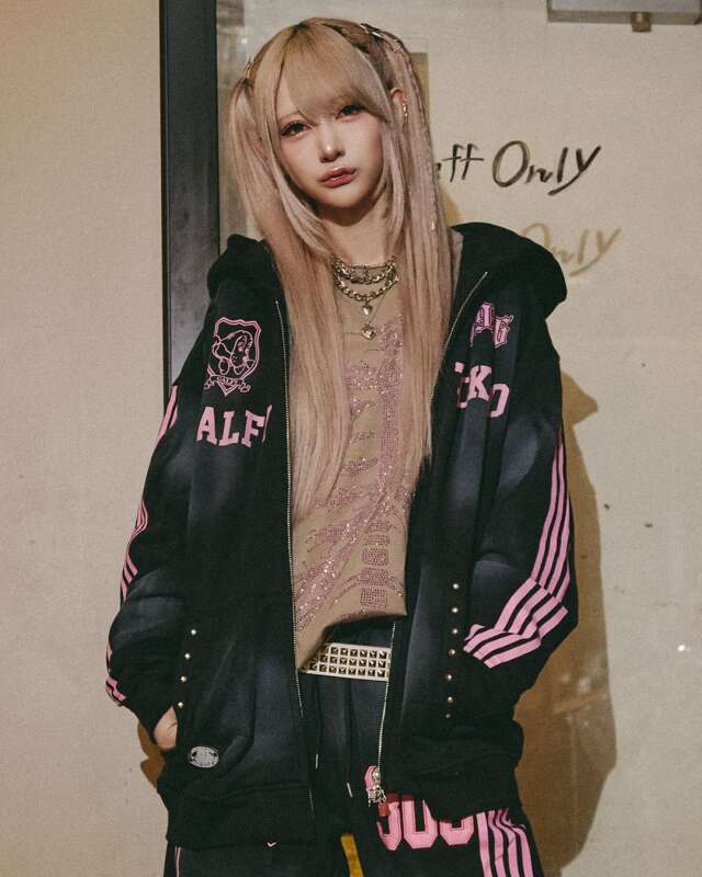 GALFY 全力汚し部パーカー