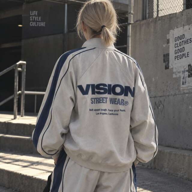 VISION フェイクスエードJKT
