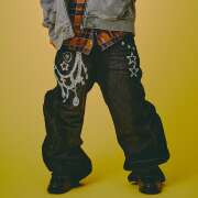 GALFY ジャラジャラギャル男デニム