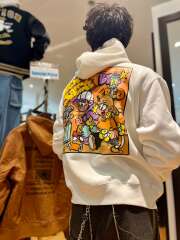 NEW JACK BOB&FREDストリートプルパーカー