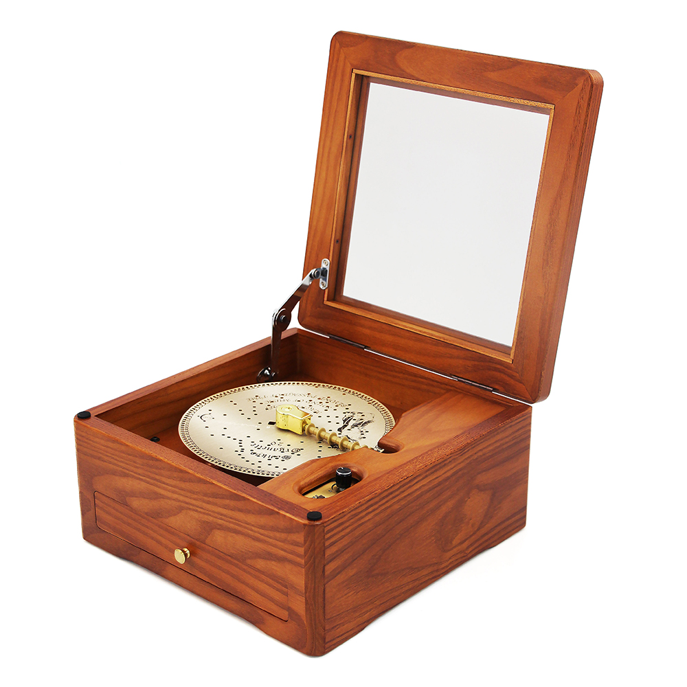 ニデックインスツルメンツ 電動ディスクオルゴール5曲付属ディスクつき