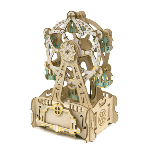 工具不要で組み立てるオルゴール