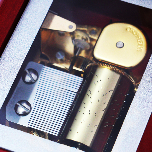 ニデック オルゴール 30弁 オルフェウス ミーティス ワイン 美女と野獣