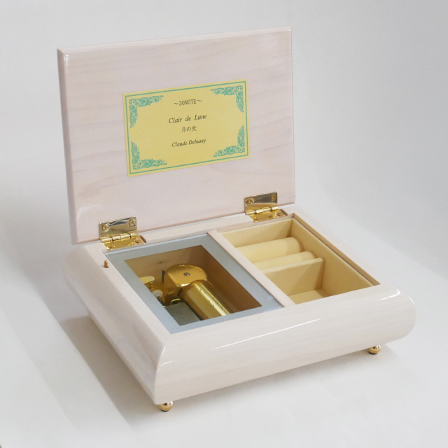 ニデック オルゴール 30弁 オルフェウス ミーティス ホワイト ベルガ