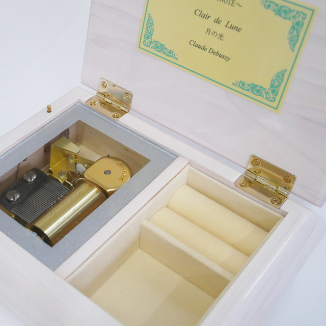 ニデック オルゴール 30弁 オルフェウス ミーティス ホワイト ベルガ