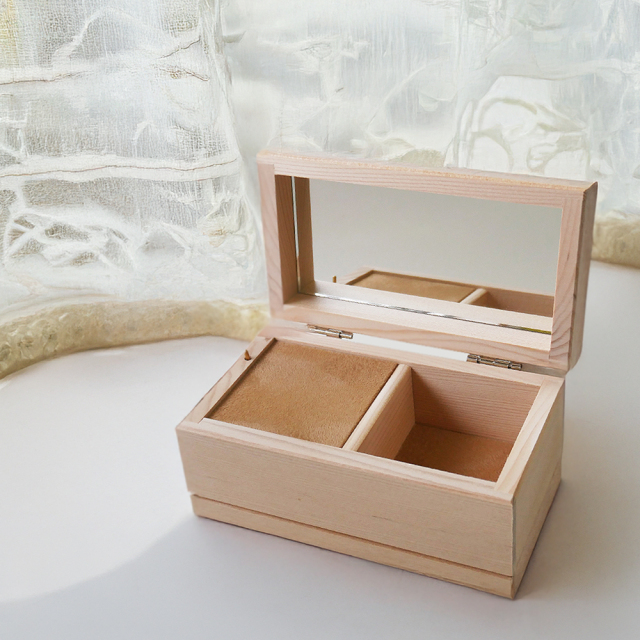 ニデック オルゴール 18弁 白木箱角形 ベルガマスク組曲 第3曲 月の光