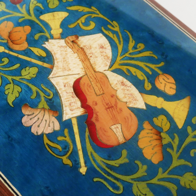 ニデック オルゴール 30弁 オルフェウス EX193I イタリア象嵌